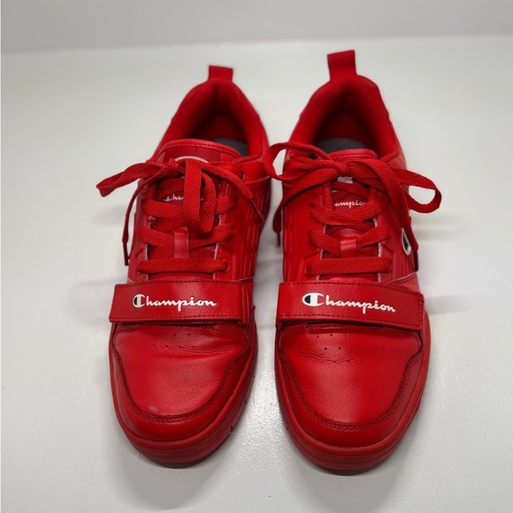 Champion 3 On 3 Low Sneakers Red | Boys Youth 9 (Fits Men’s 9) - Picture 3 of 10